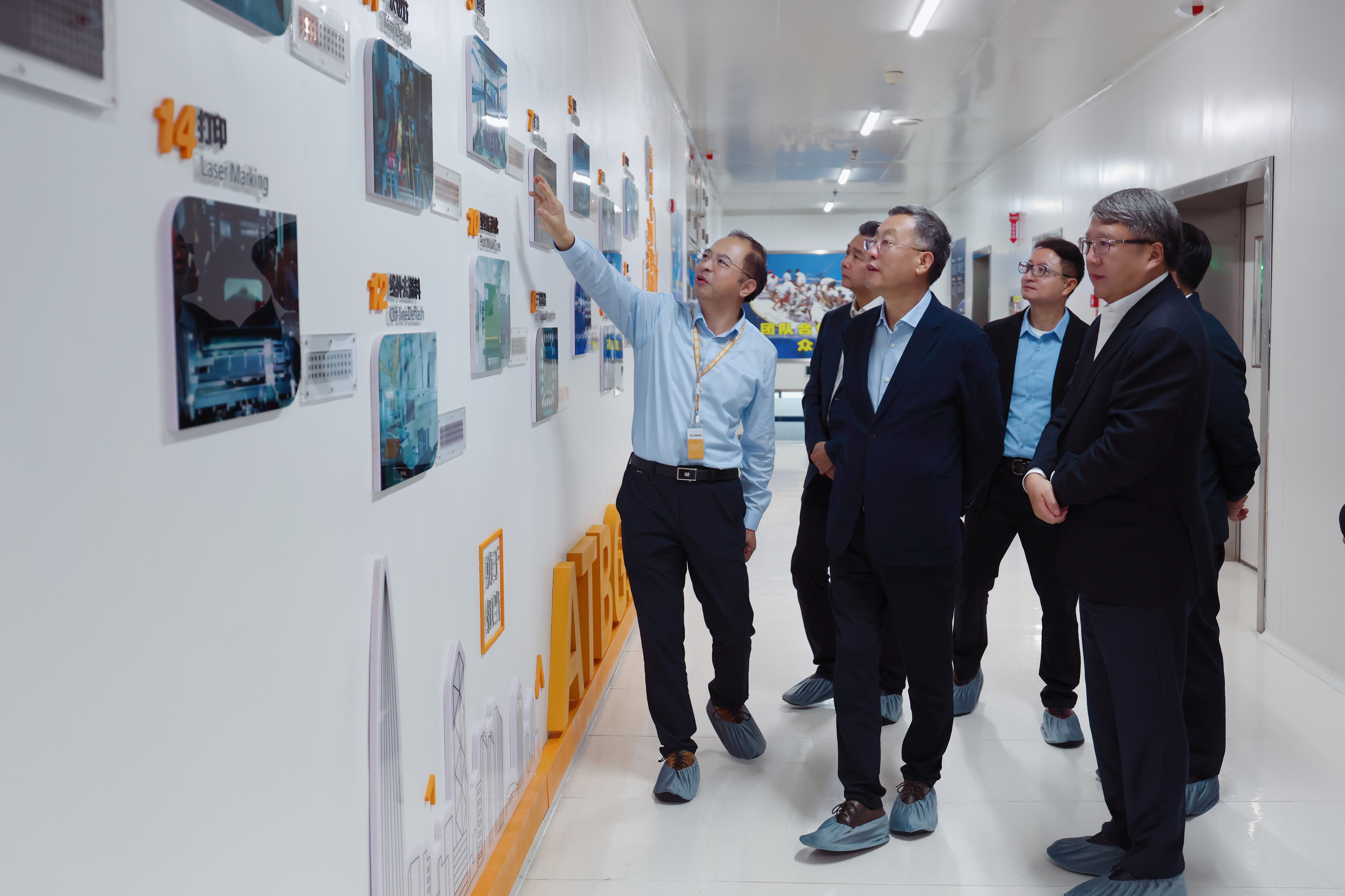 调研1066vip威尼斯微电子封测生产线 调研1066vip威尼斯微电子封测生产线